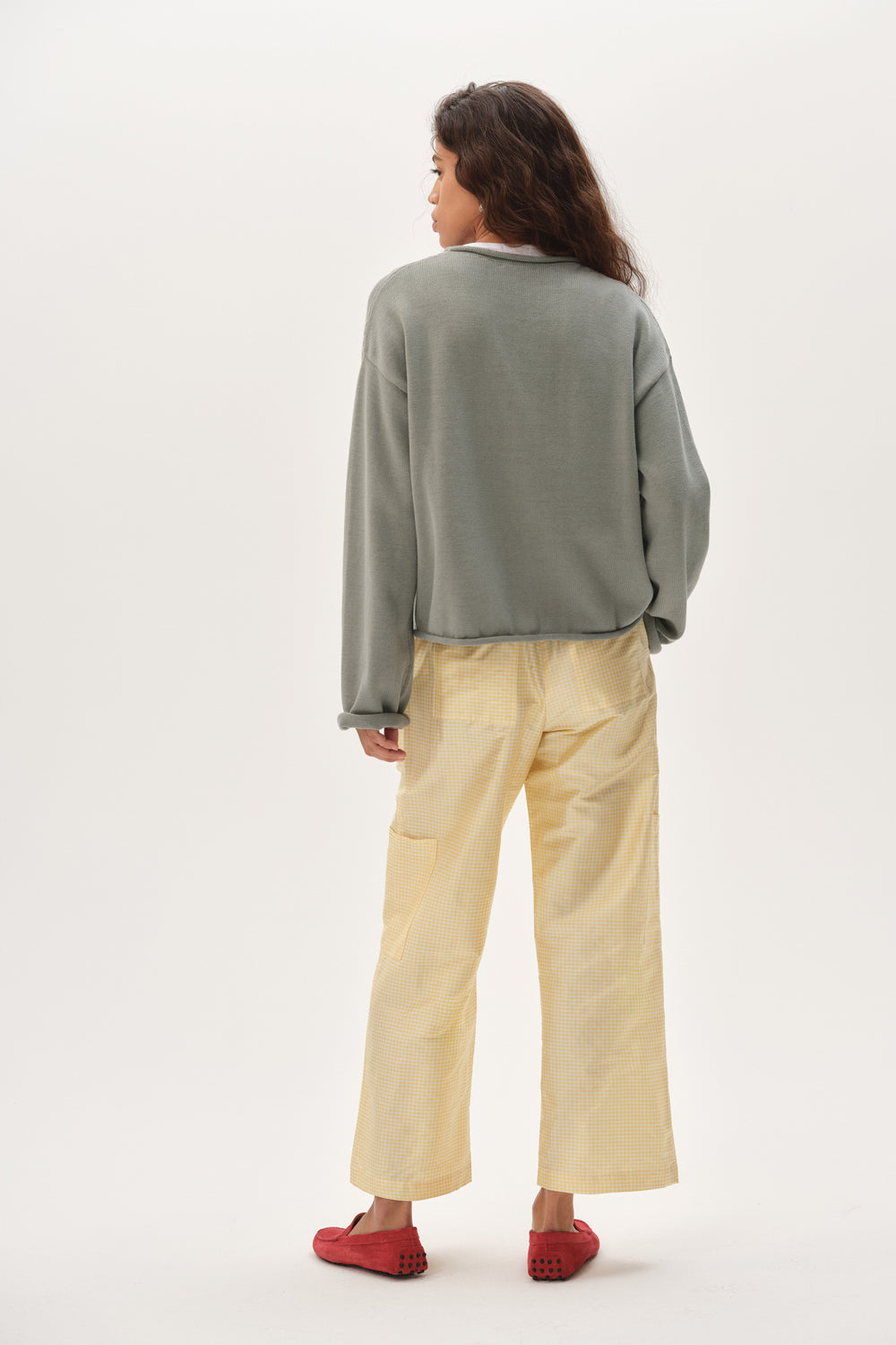Women The Silk Taffeta Cargo Pant
