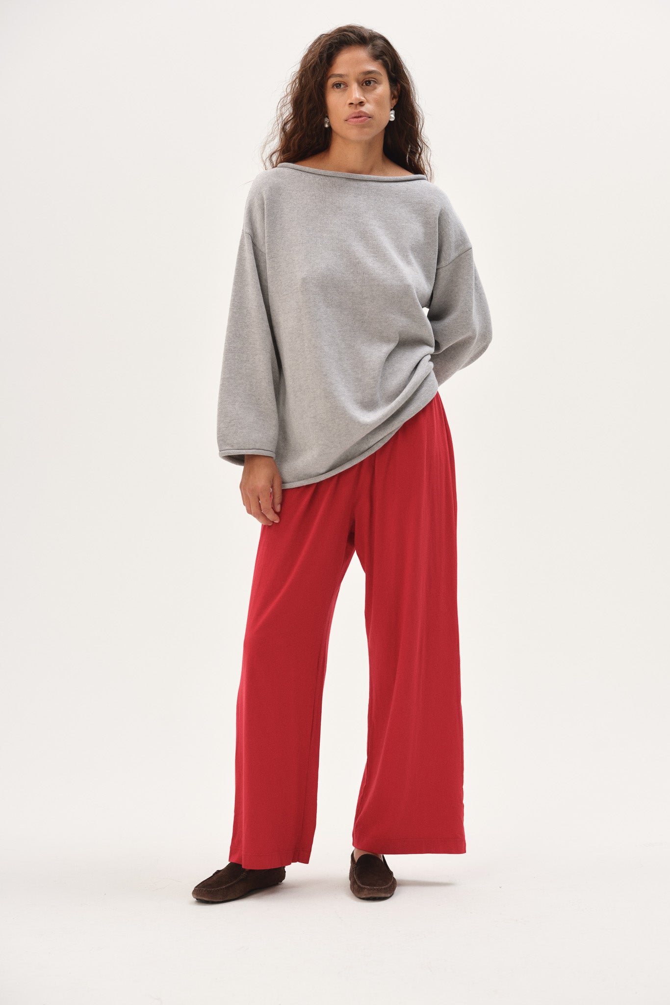Women The Jersey Simple Crop Pant
