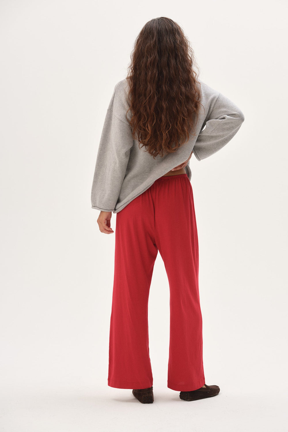 Women The Jersey Simple Crop Pant
