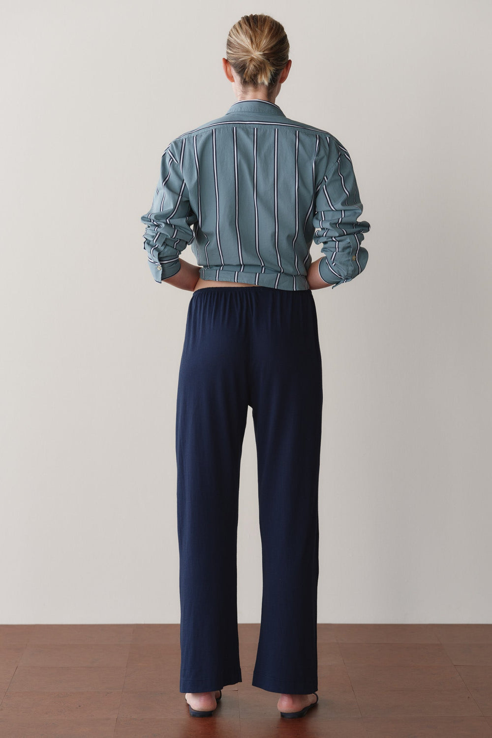 Women The Jersey Simple Crop Pant