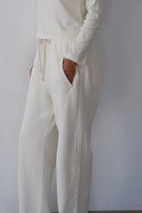 Women The Eco-Fleece Wide Leg Sweatpants