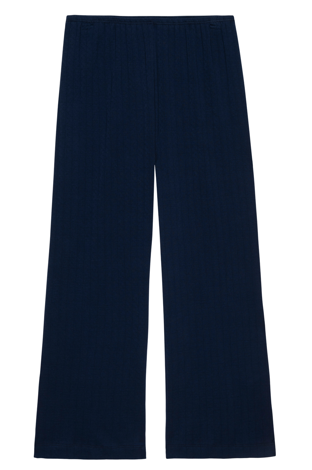 Women The Pointelle Simple Crop Pant