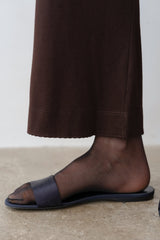 Women The Baby Rib Scallop Pant