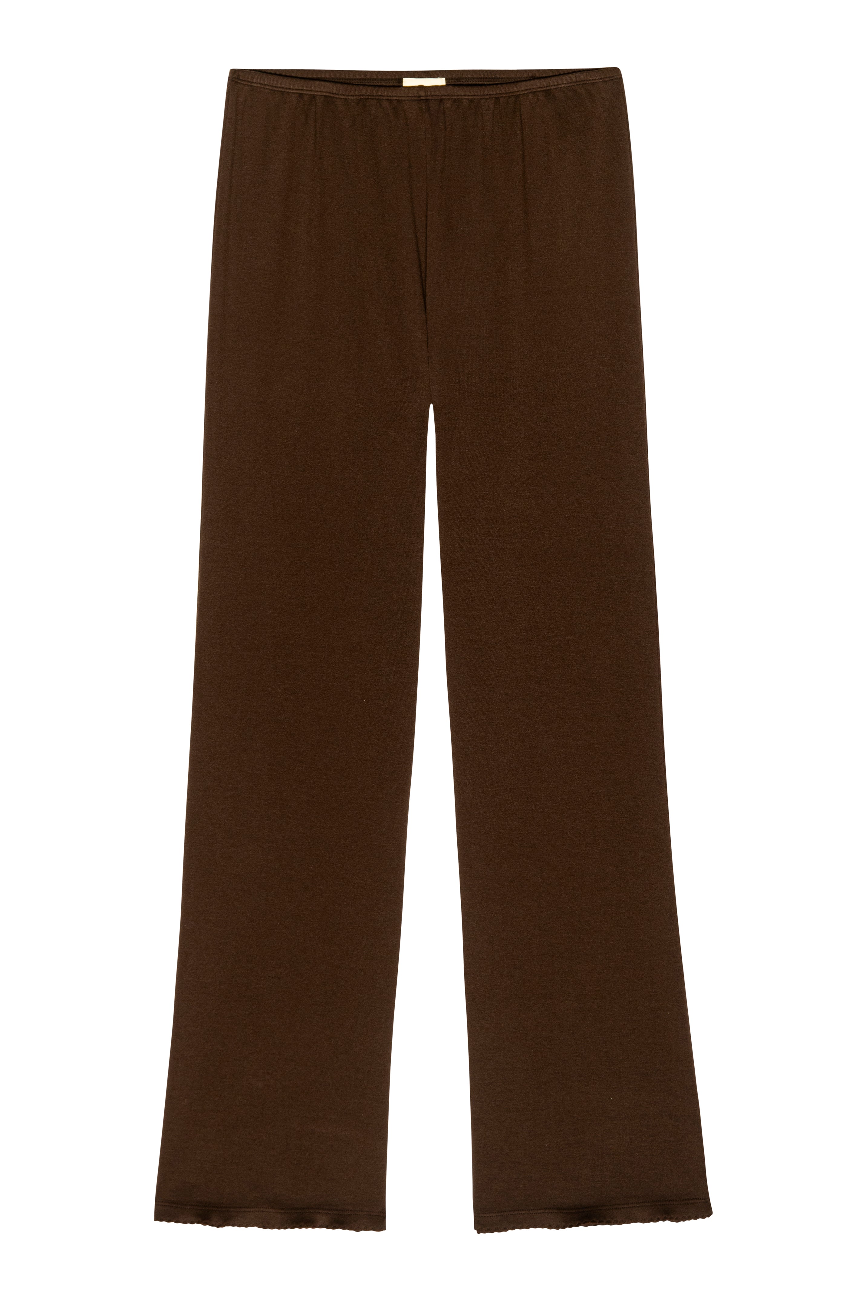Women The Baby Rib Scallop Pant
