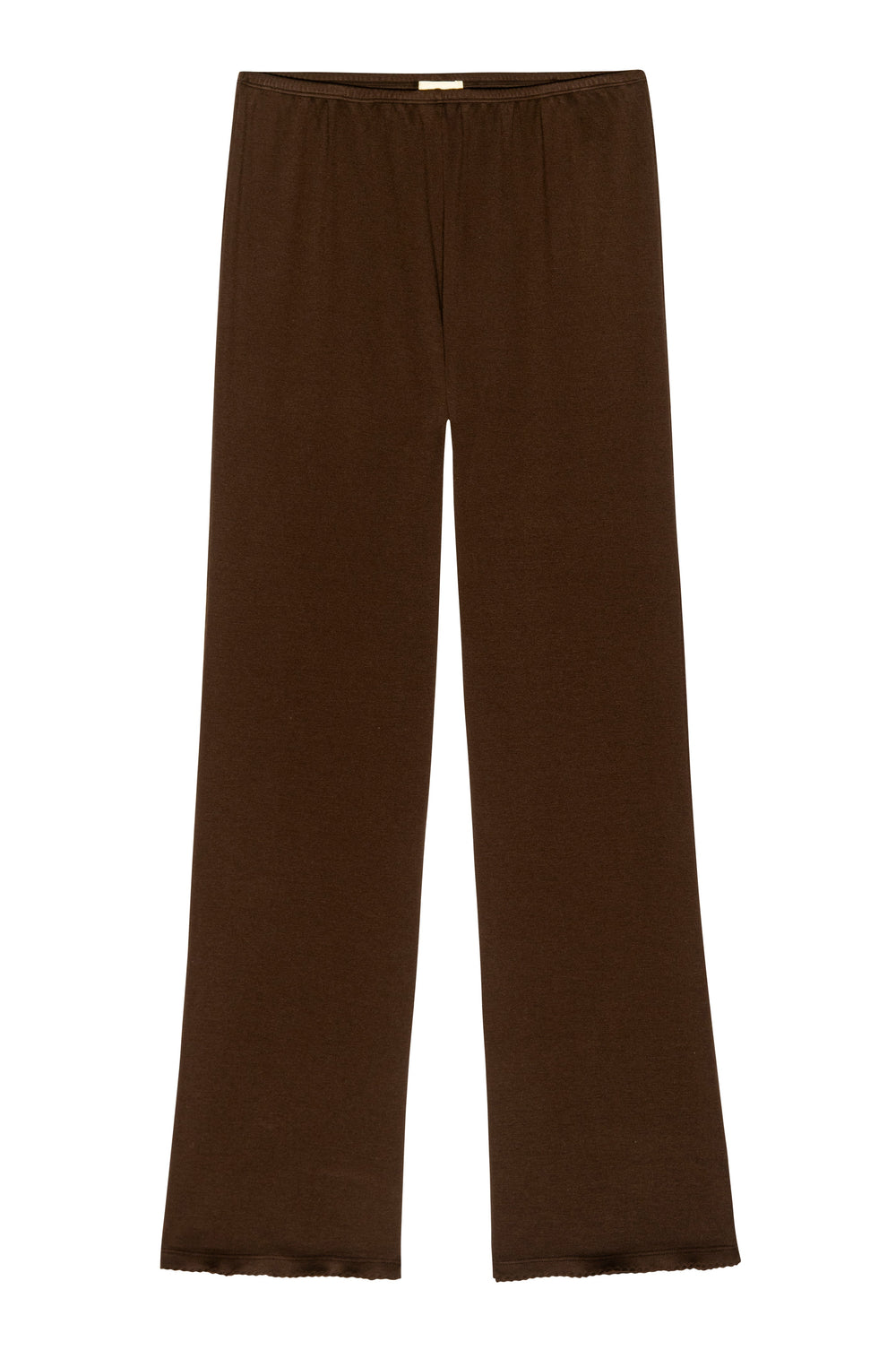 Women The Baby Rib Scallop Pant