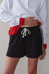 Women The Stripe Eco-Terry Short