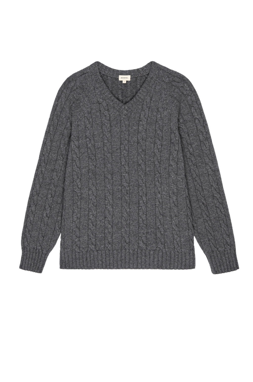 Women The Cable V-Neck Sweater