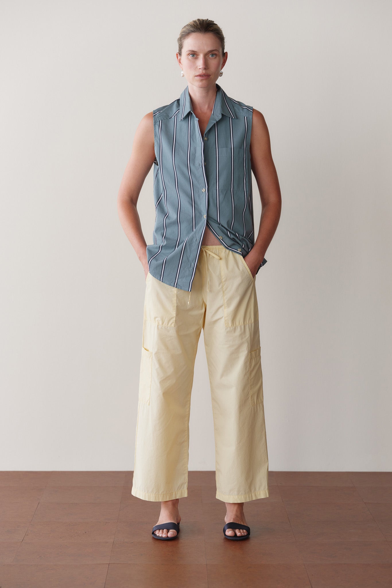 Women The Pop Drawstring Cargo Pant
