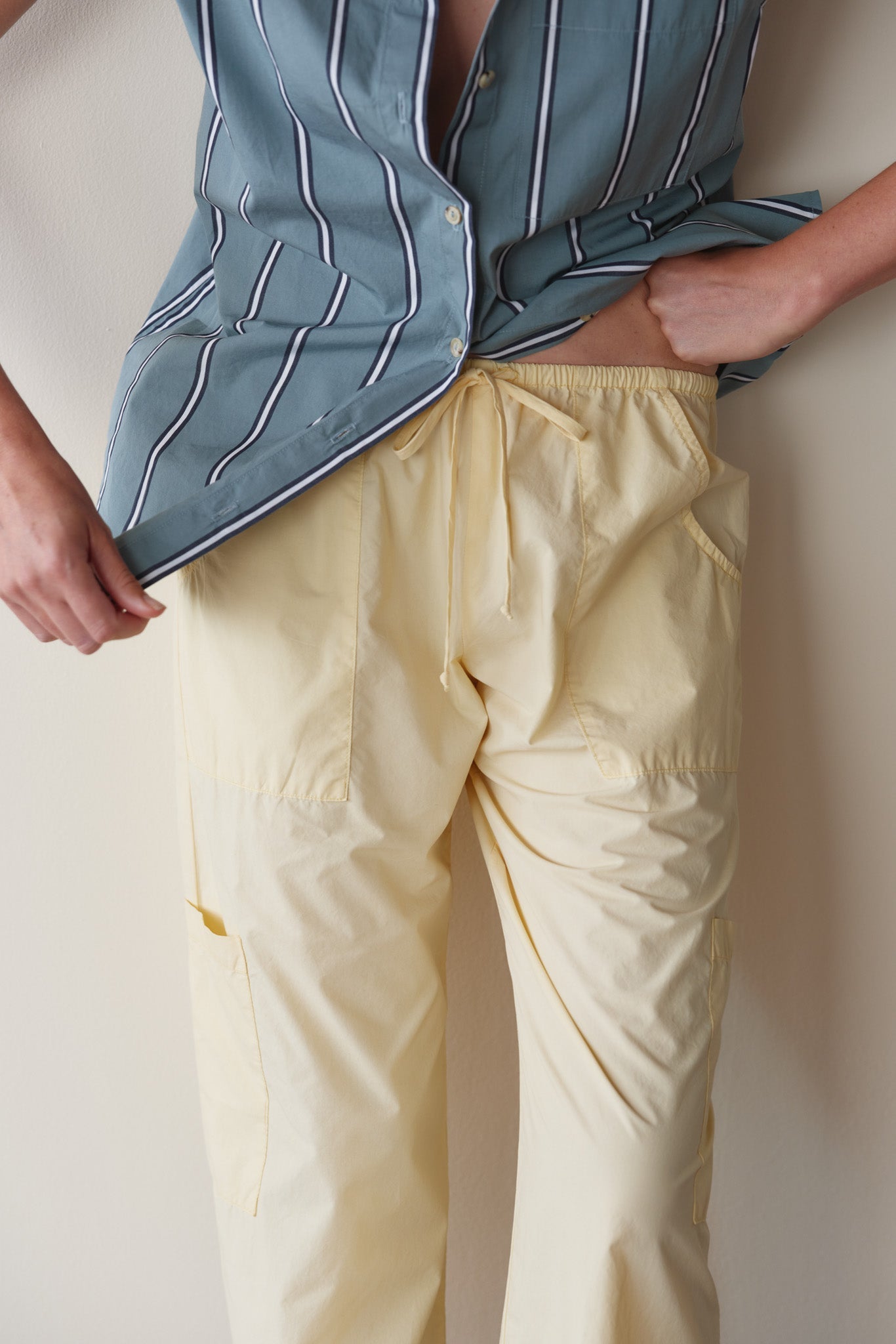 Women The Pop Drawstring Cargo Pant