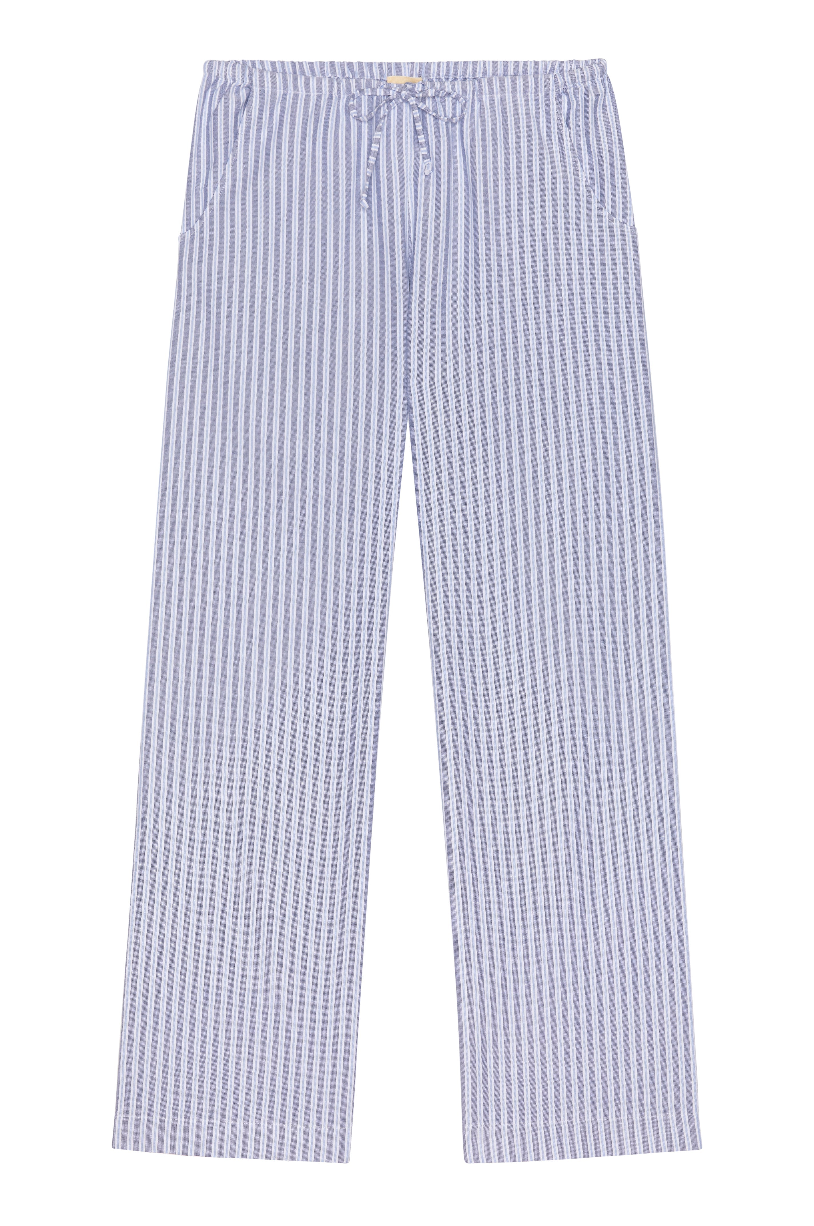 Women The Oxford Stripe Drawstring Pant