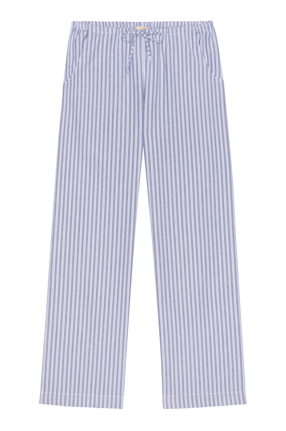 Women The Oxford Stripe Drawstring Pant