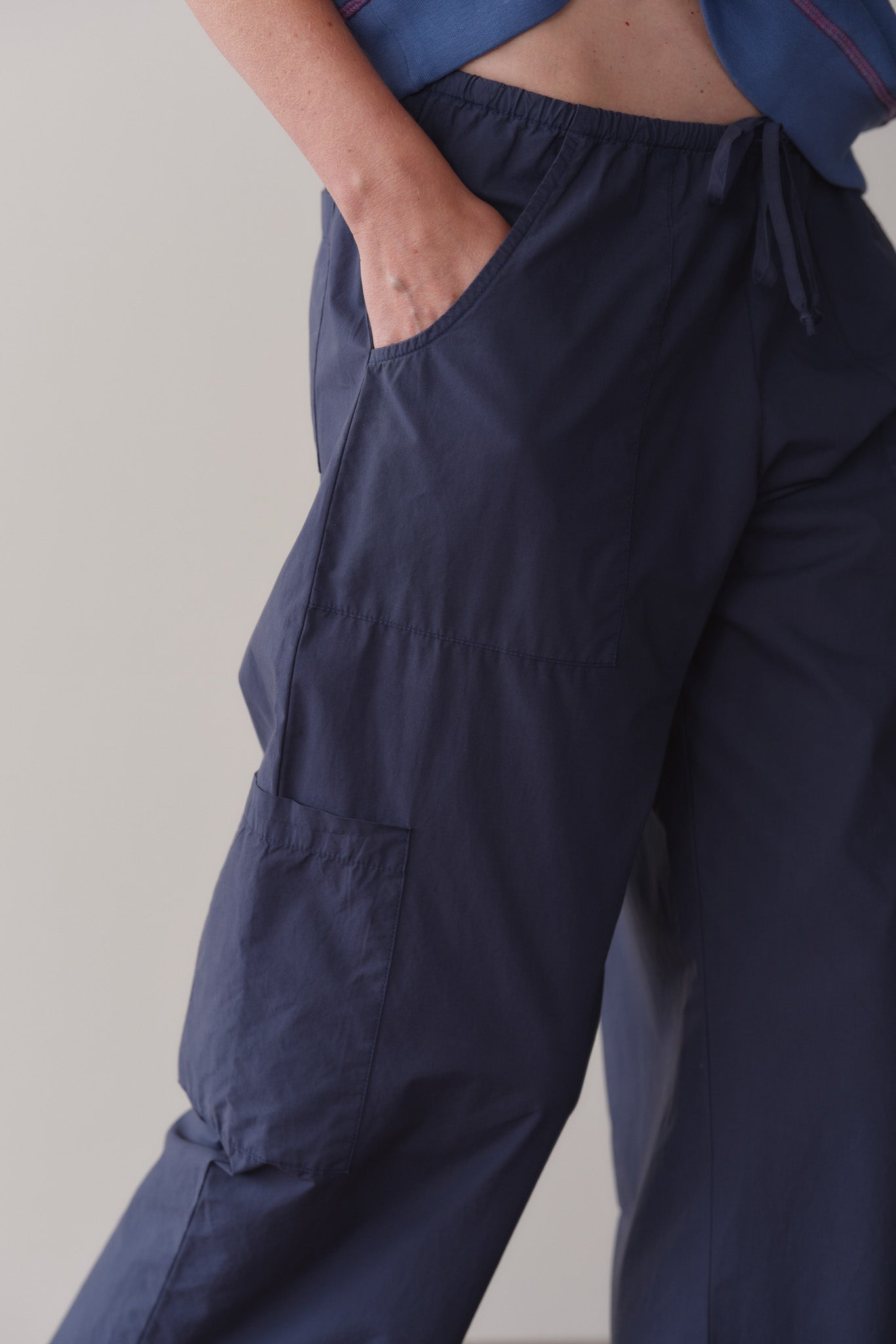 Women The Pop Drawstring Cargo Pant