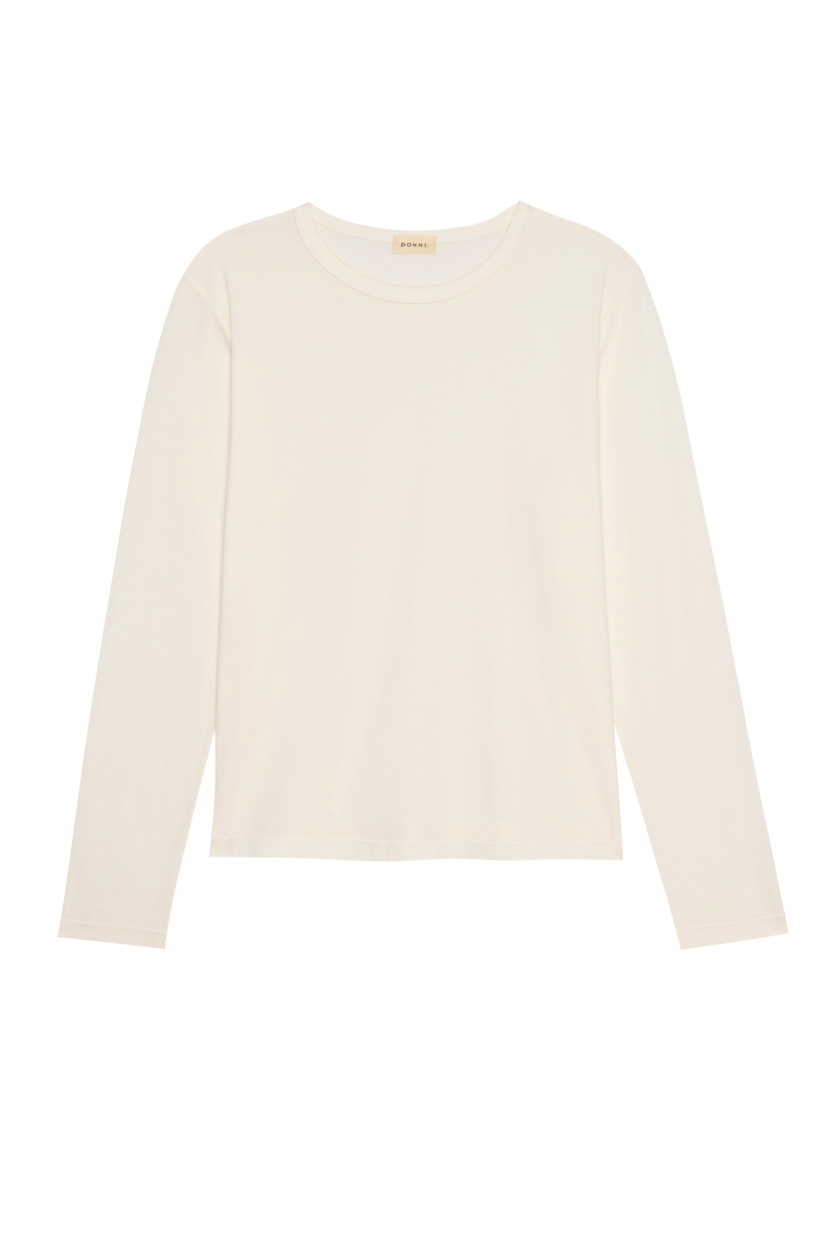 Women Creme Jersey Long Sleeve