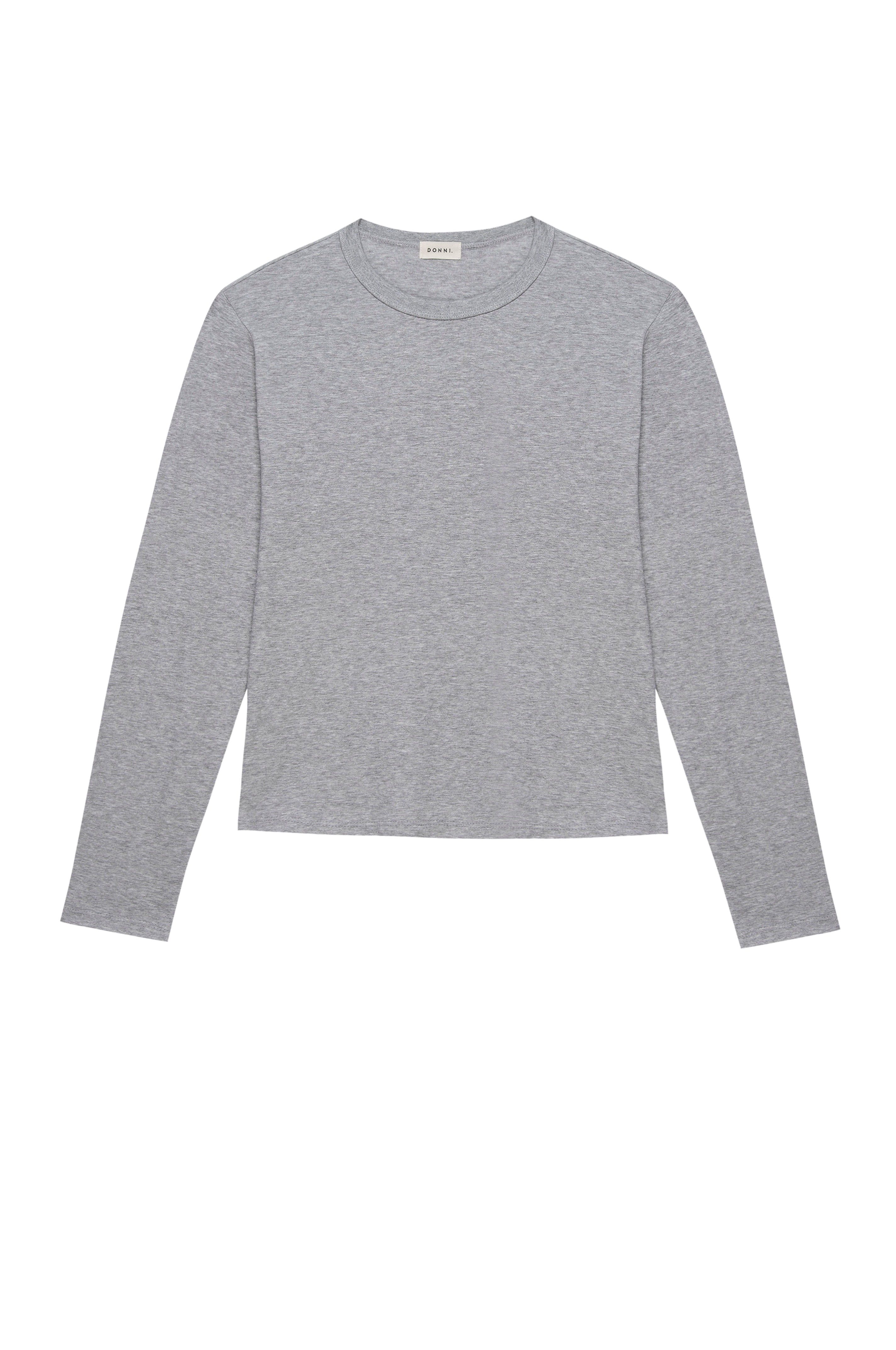 Women Heather Grey Jersey Long Sleeve