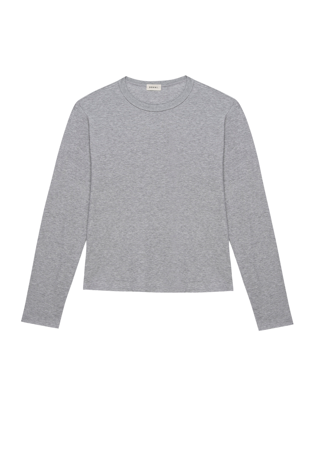 Women Heather Grey Jersey Long Sleeve