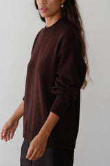Women The Cotton Cashmere Crewneck Sweater