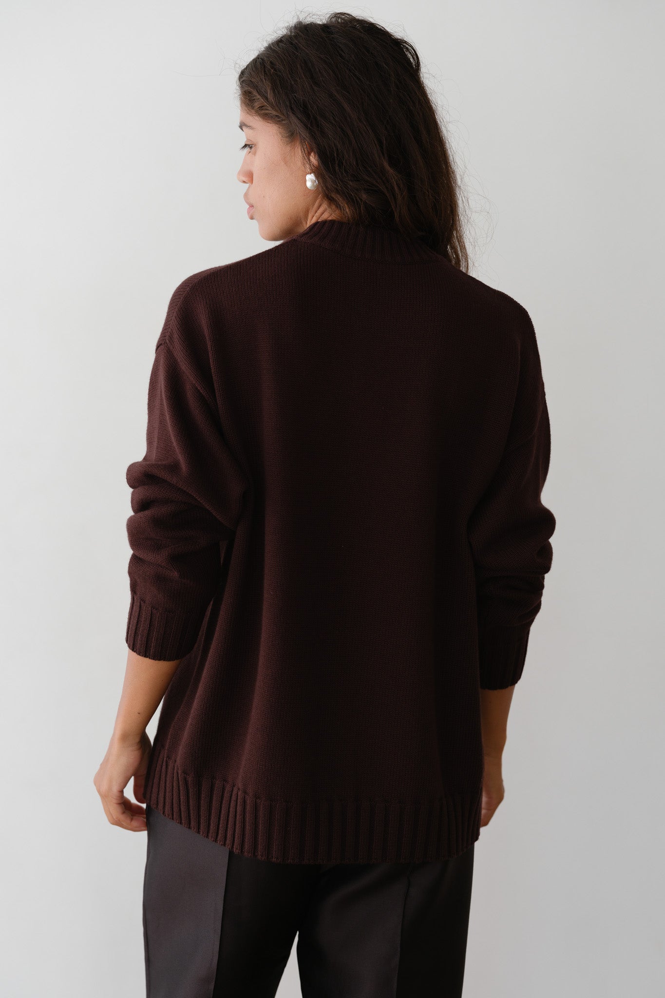 Women The Cotton Cashmere Crewneck Sweater