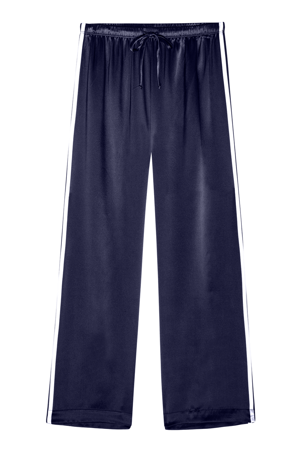 Women The Silk Stripe Crop Pant