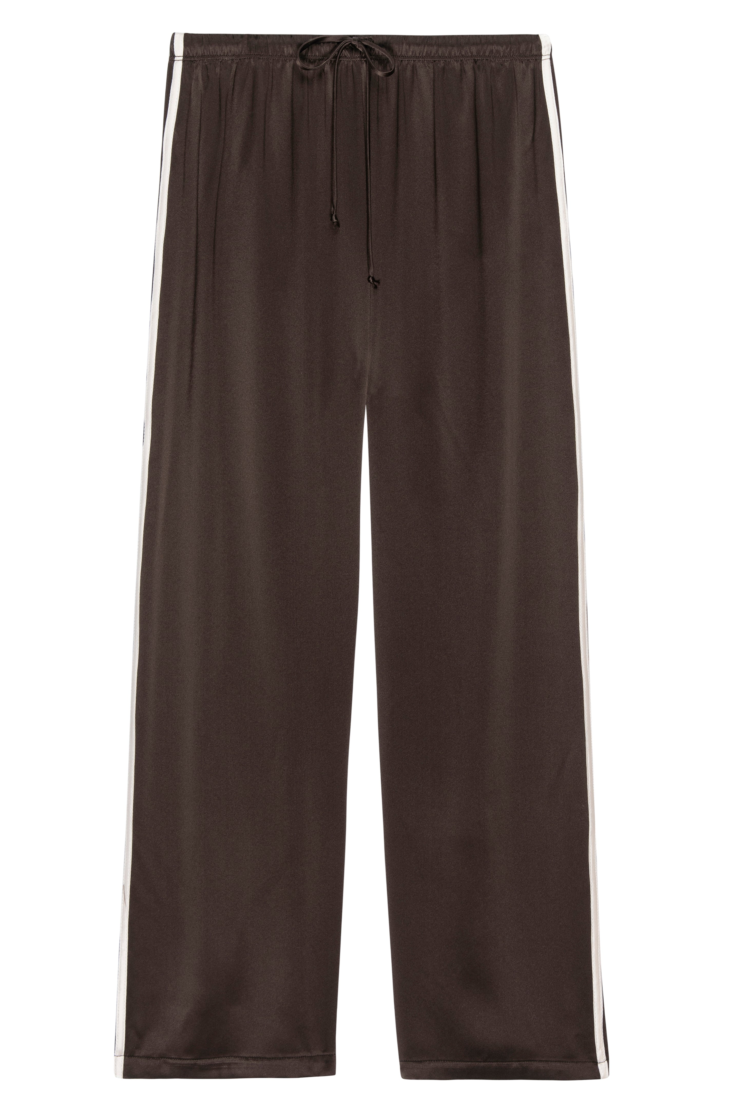 Women The Silk Stripe Crop Pant