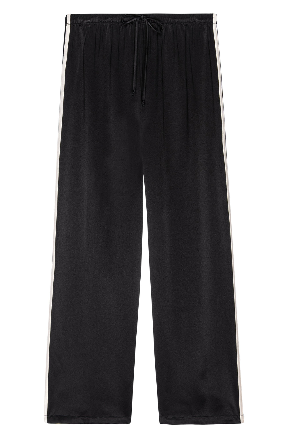 Women The Silk Stripe Crop Pant