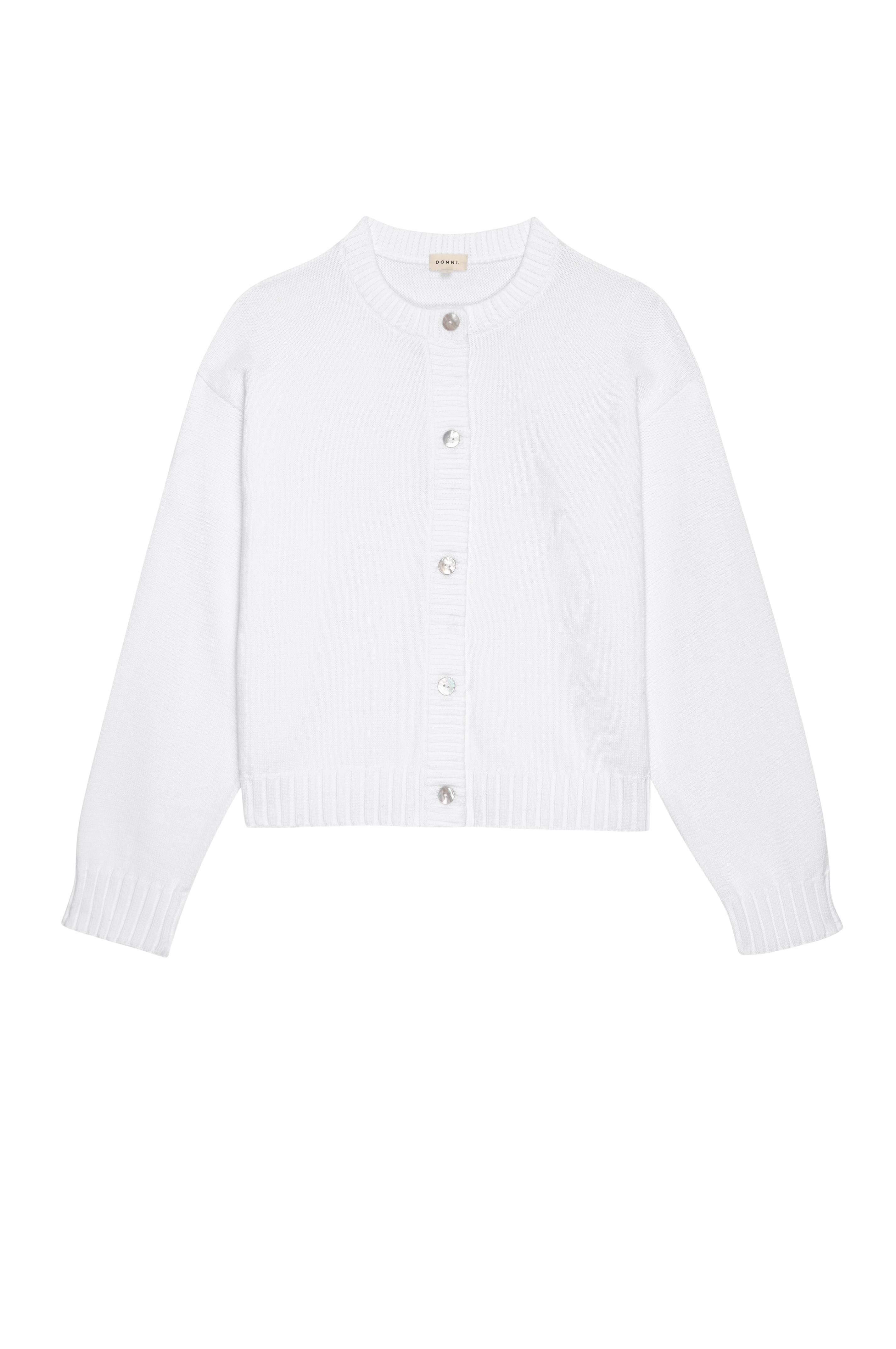 Women The Cotton Knit Cardigan