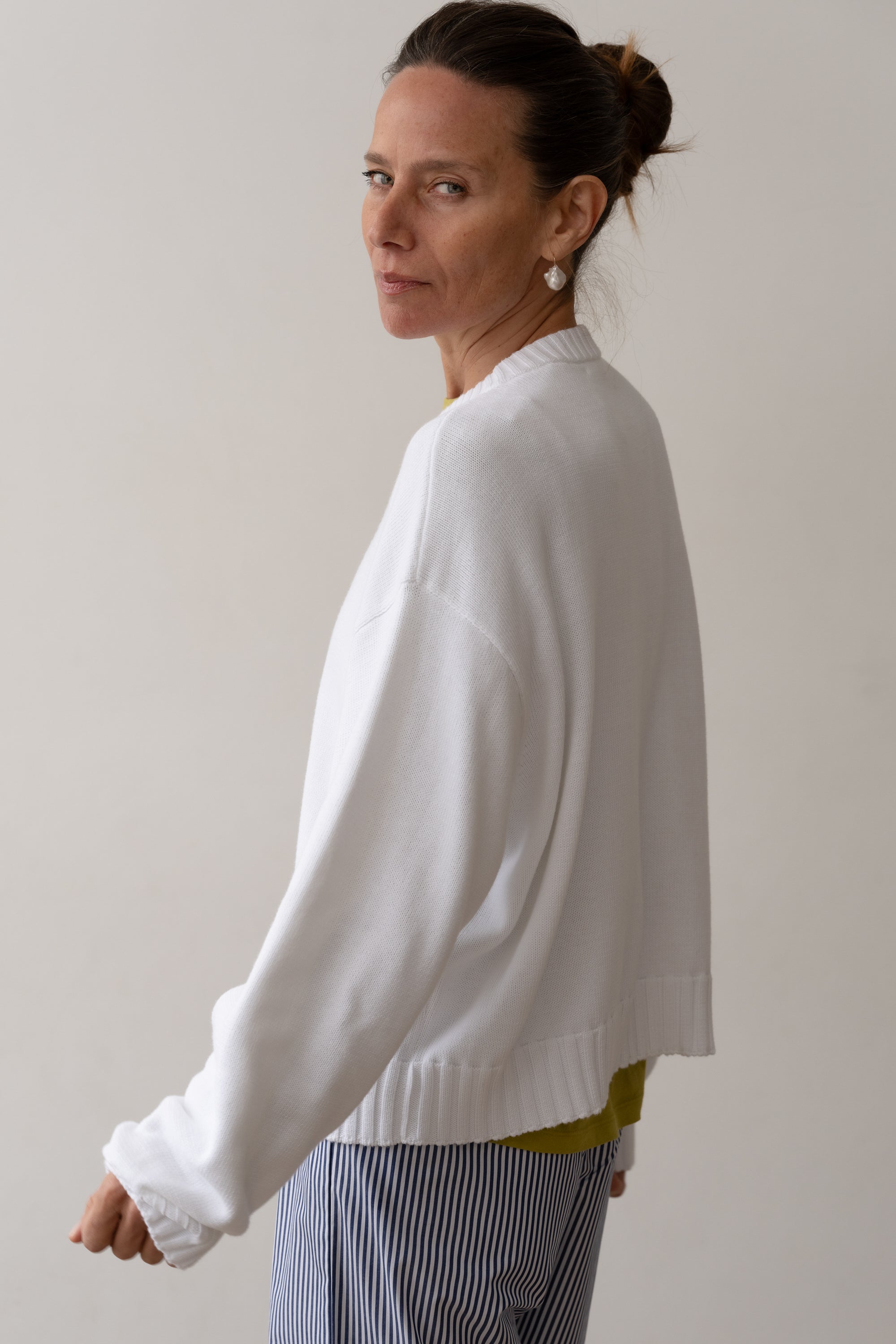 Women The Cotton Knit Cardigan