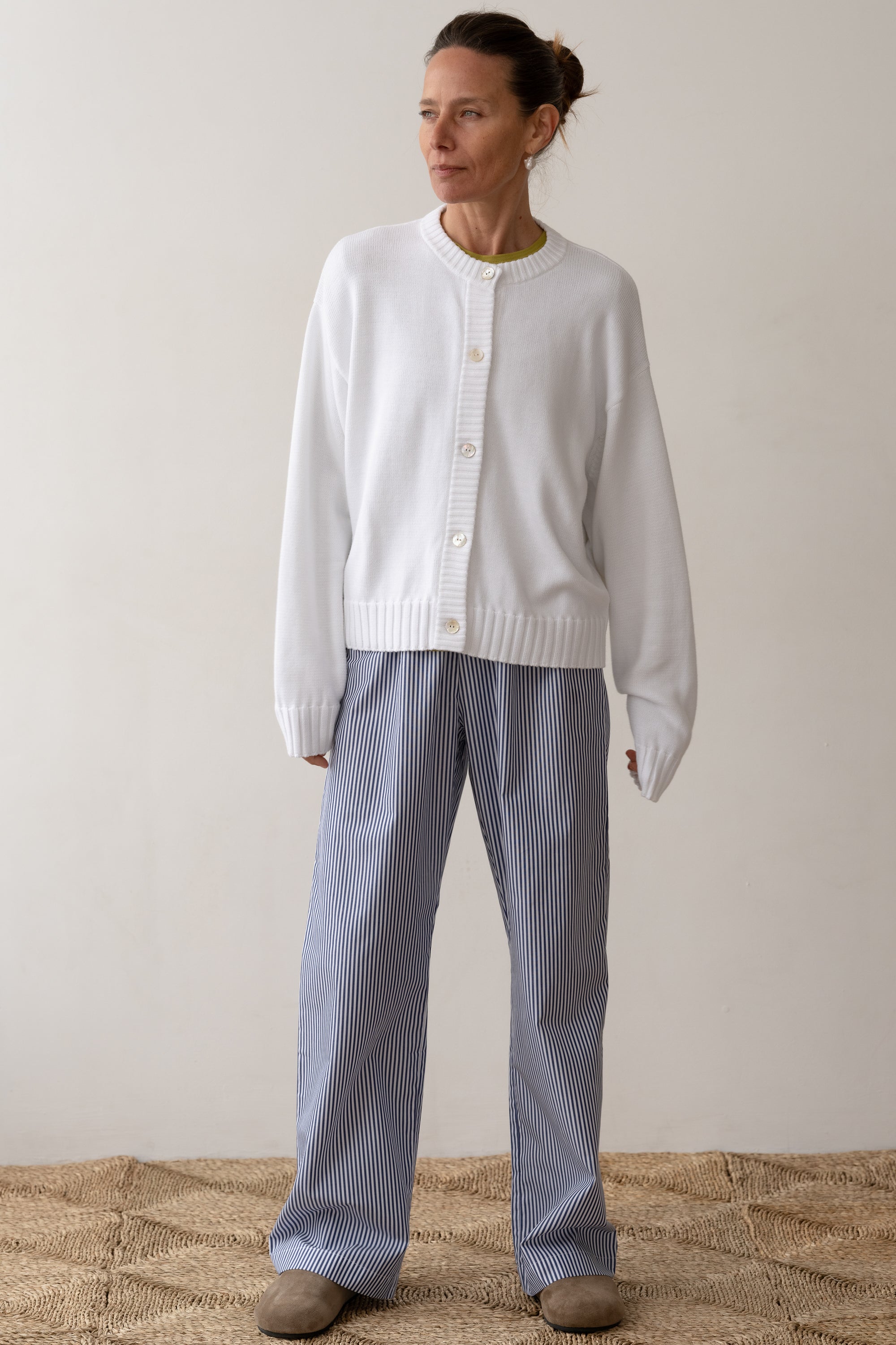 Women The Cotton Knit Cardigan
