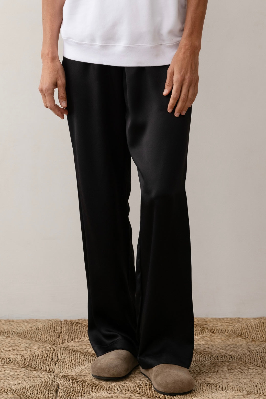 Women The Silk Simple Pant