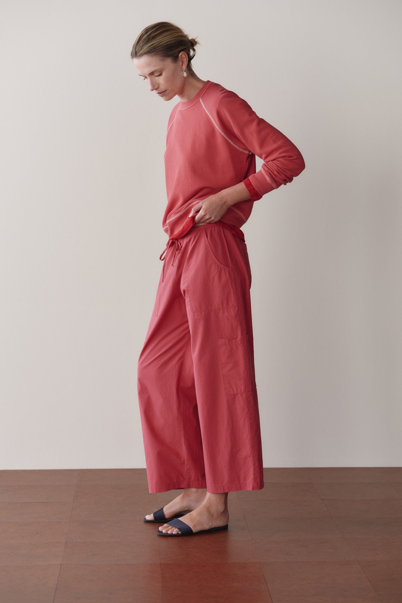 Women The Pop Drawstring Cargo Pant