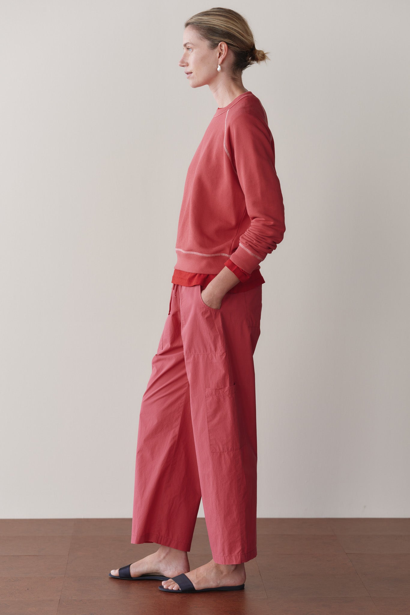 Women The Pop Drawstring Cargo Pant