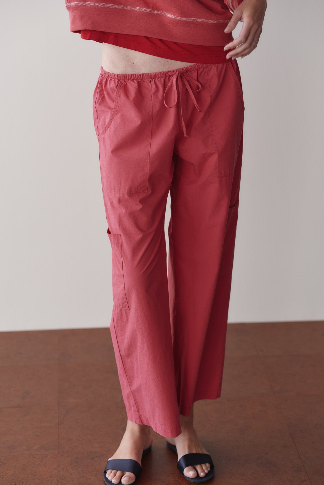 Women The Pop Drawstring Cargo Pant