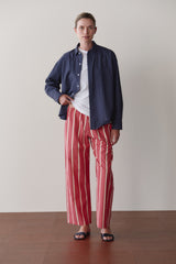 Women The Pop Stripe Drawstring Pant