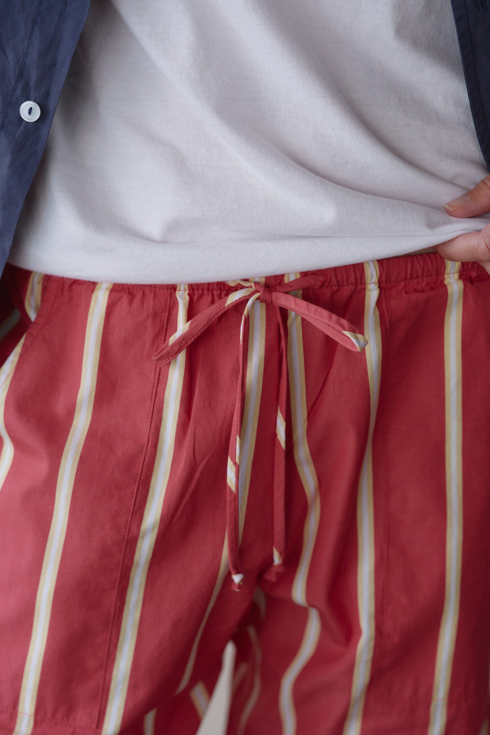 Women The Pop Stripe Drawstring Pant
