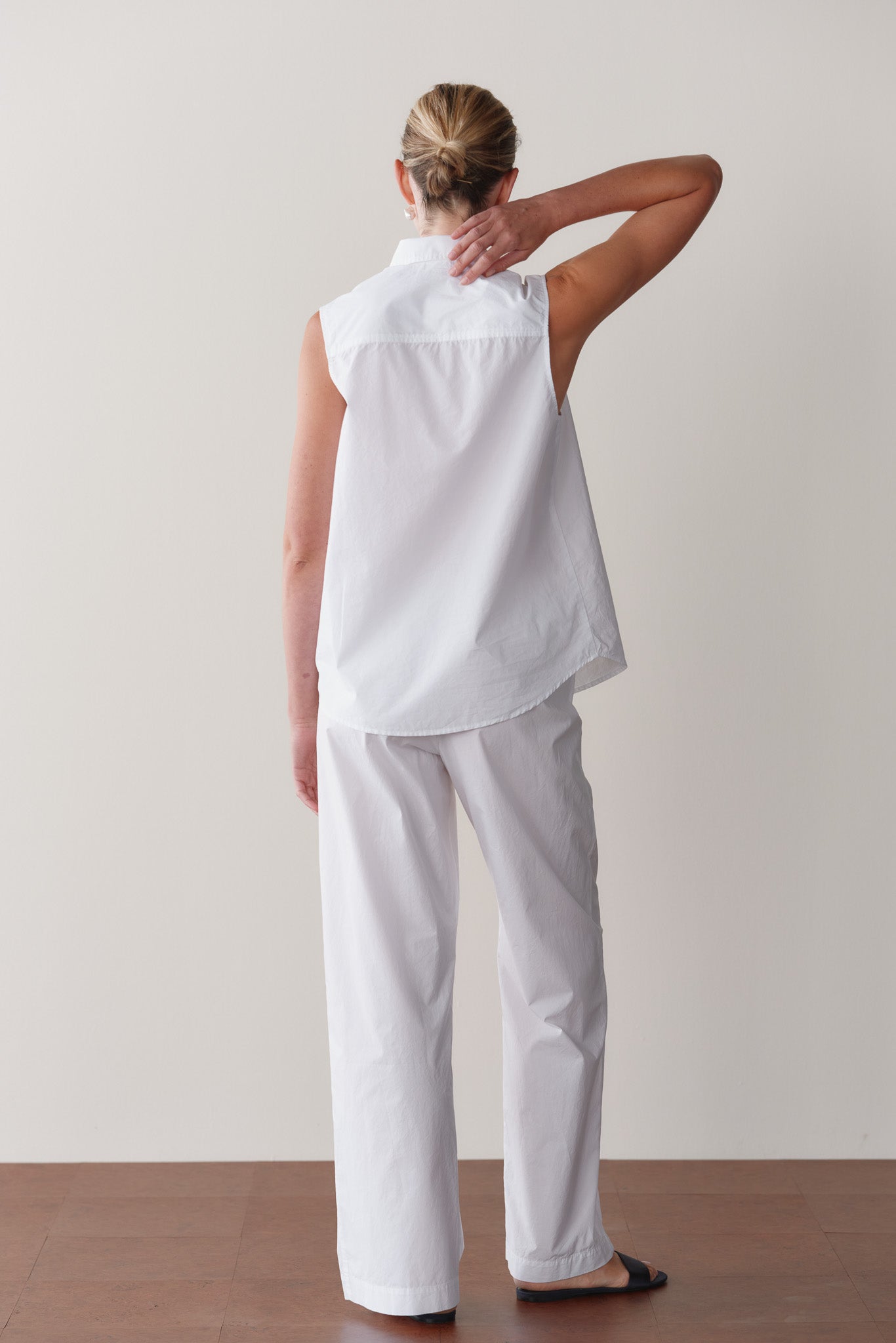 Women Powder Pop Simple Pant