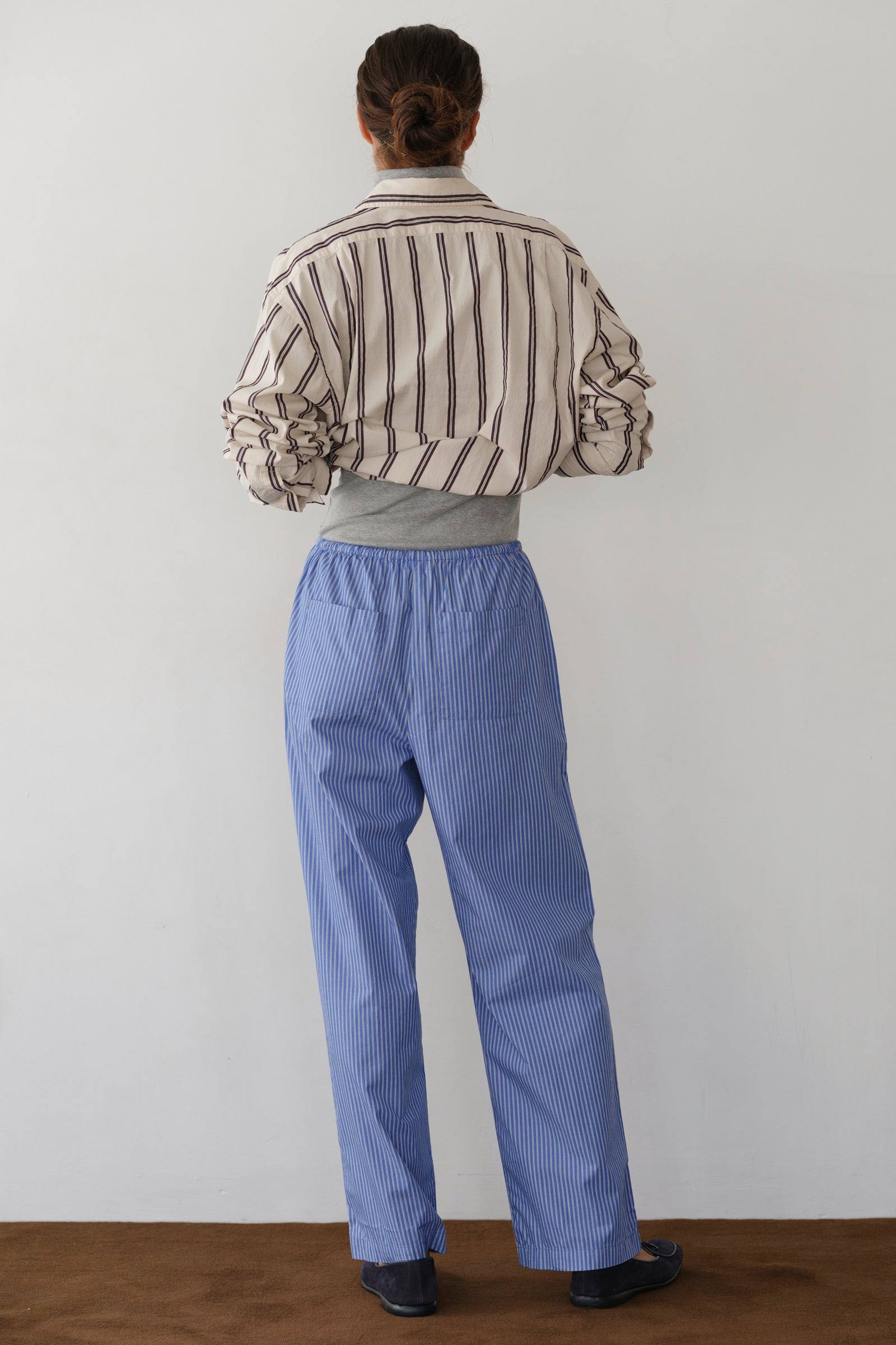 Women The Pop Stripe Drawstring Pant