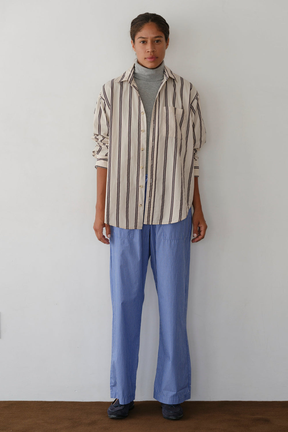 Women The Pop Stripe Drawstring Pant