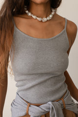 Women The Rib Spaghetti Tank