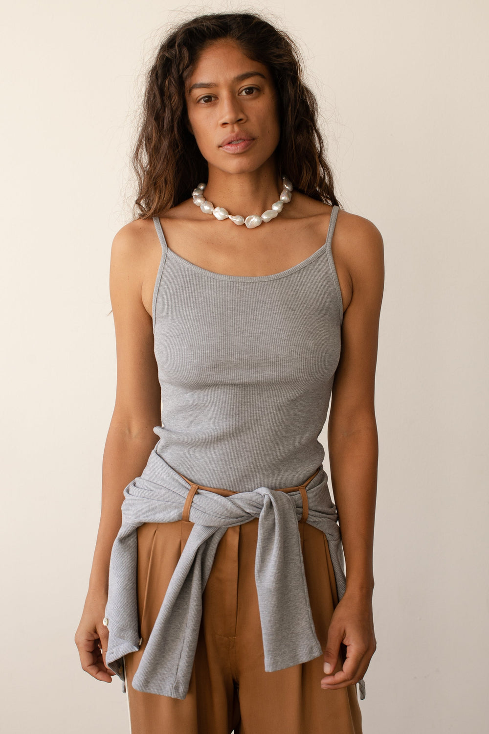Women The Rib Spaghetti Tank
