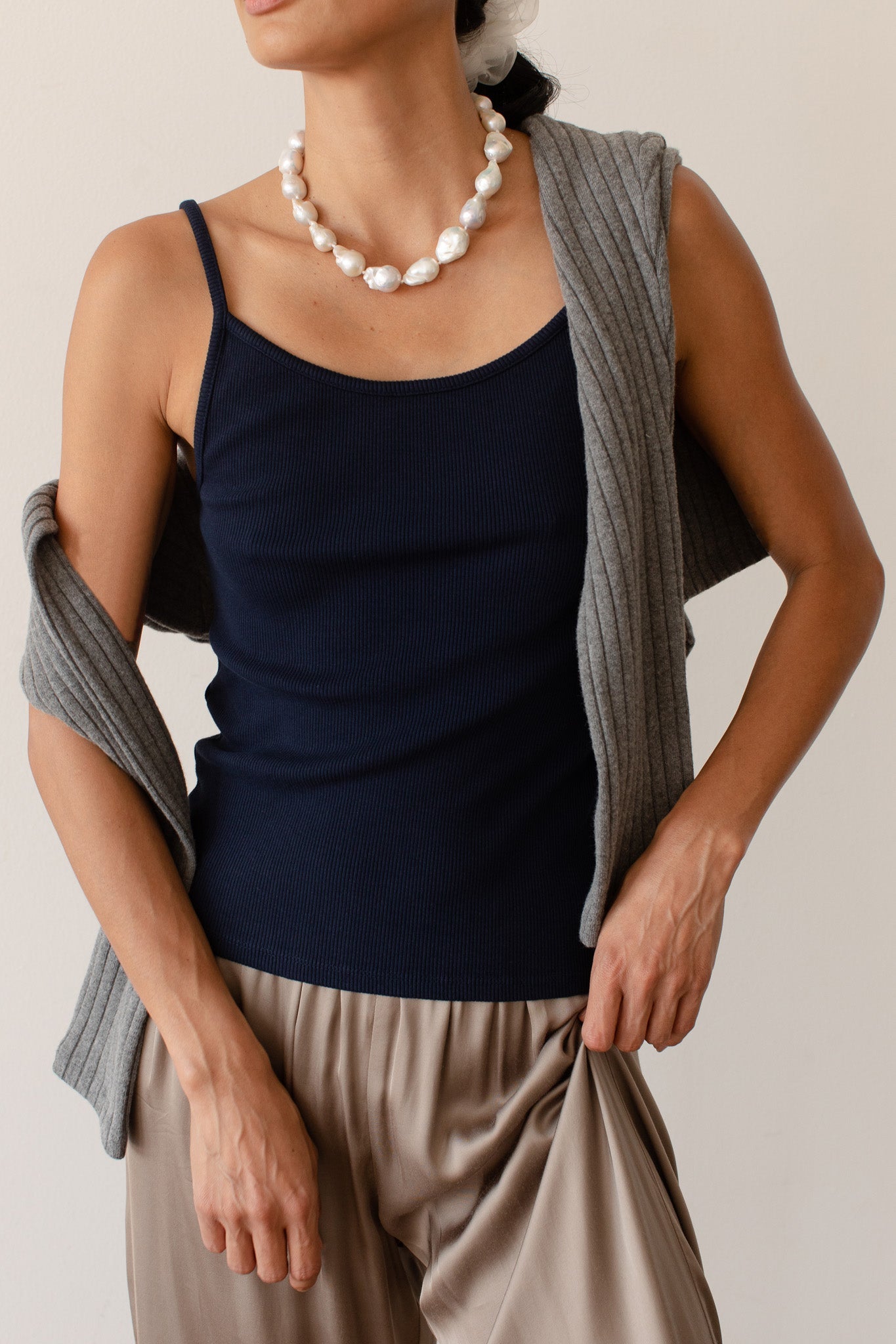 Women The Rib Spaghetti Tank
