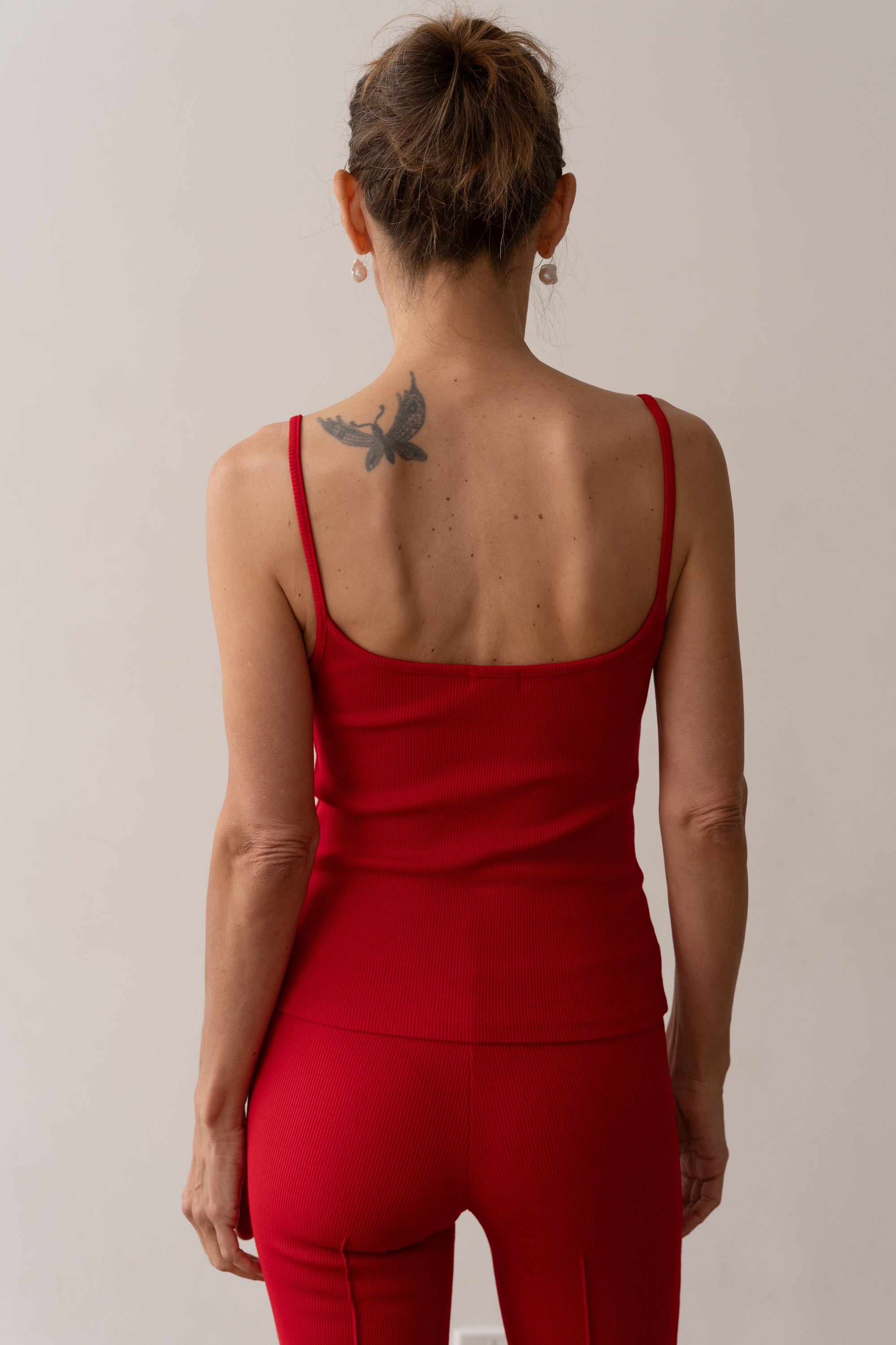 Women The Rib Spaghetti Tank