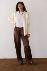 Women The Silk Simple Pant