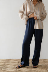 Women The Silk Simple Pant
