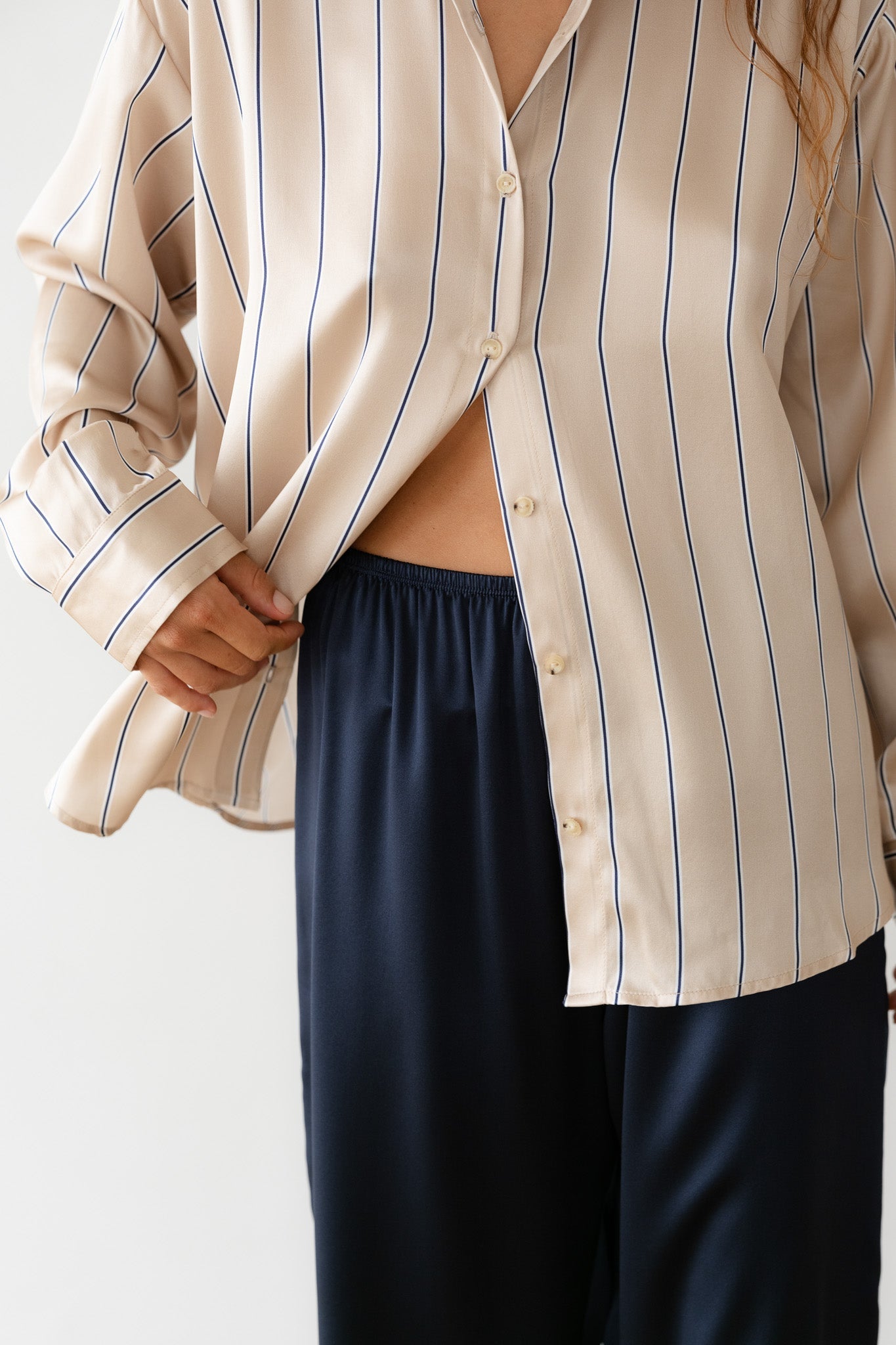 Women The Silk Simple Pant